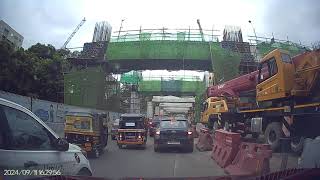 Pune Metro Line 3 Shivajinagar area update  11Sep [upl. by Domph]