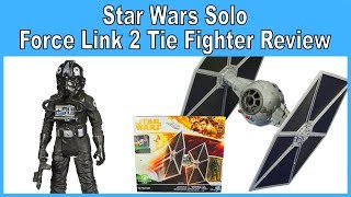 Star Wars Solo Force Link 2 Tie Fighter Review [upl. by Morna]