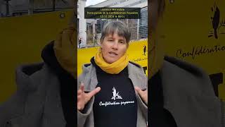 🚜 🇫🇷 Devant Bercy contre le Mercosur et les accords de libreéchange 🗼13112024  MonCarnivore 🥩 [upl. by Roleat]