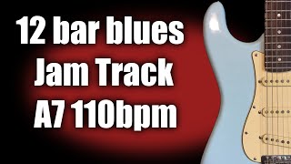 12 Bar Blues Backing Track in A [upl. by Kemme305]