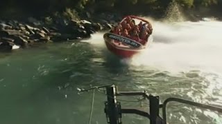 Royals make a splash William and Kate take boat ride down the Shotover River in Queenstown [upl. by Ahsirt10]