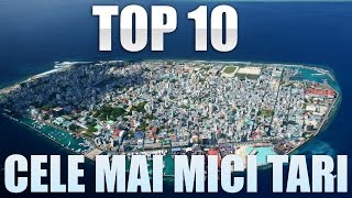 TOP 10 CELE MAI MICI TARI DIN LUME [upl. by Fortune404]