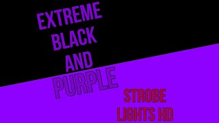 1 Hour Extreme Fast Purple Strobe Lights SEIZURE WARNING [upl. by Torie]