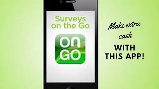 Surveys On The Go Review The BEST extra cash survey app [upl. by Anaynek]