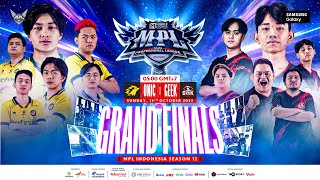 MPL ID S12  Grand Finals Playoffs  English [upl. by Ylrebmik972]