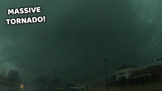 Deadly Tornado Strikes Arkansas Town [upl. by Eniluqaj803]