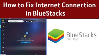 bluestacks network problem  how to fix internet connection failed in bluestacks [upl. by Fawna]