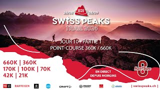 SWISSPEAKS TRAIL 2024  POINTCOURSE 660KK360K  DAY 41  Morgins [upl. by Eaves826]