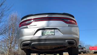 2018 Dodge Charger 36 V6 resonator delete [upl. by Risser746]