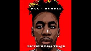 Dax  Ricegum Diss Track Humble Remix Official Video [upl. by Asin898]