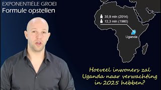 Hoe stel je een formule op bij exponentiële groei havovwo ABC  WiskundeAcademie [upl. by Siuqram]