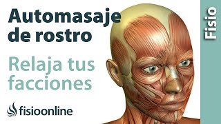 Automasaje de cara o facial  Relaja tus facciones tu cuerpo y tu mente [upl. by Monti2]