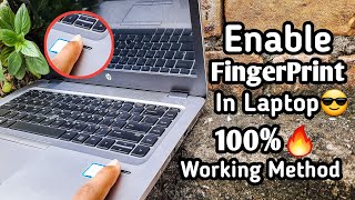 How To Enable FingerPrint In Laptop [upl. by Ykciv595]