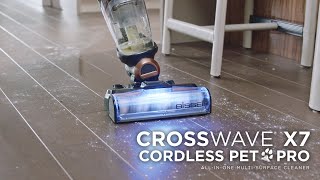 CrossWave® X7 Cordless Pet Pro Feature Overview [upl. by Hadias]