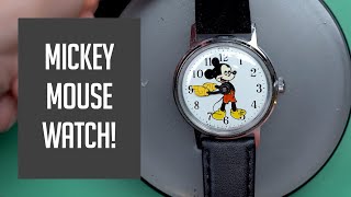 1968 Timex Mickey Mouse Vintage Watch Restoration [upl. by Rosie]