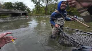 Rocky River Steelhead Float Fishing October 2023 [upl. by Florette920]