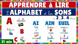 Apprendre à lire  Montessori  Lalphabet et les sons de 2 3 et 4 lettres  Exercice de lecture [upl. by Forester351]