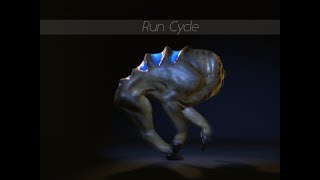 Halflife Houndeye Run Cycle [upl. by Clymer]