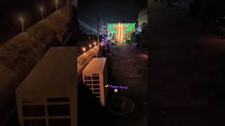 diwali lighting rooftop celebration candle reels shorts video happydiwali 🎇🎇🎇 [upl. by Paterson98]