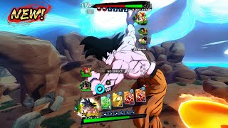 New Spirit Bomb Goku All Unseen AnimationsUnique Gauge Non LF MoveWinRushDragon Ball Legends [upl. by Amhsirak54]