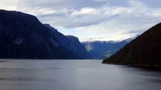 Sognefjord and Aurlandsfjord Norwegian Fjords Cruise [upl. by Moss]