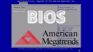 BIOS American Megatrends [upl. by Baniaz]