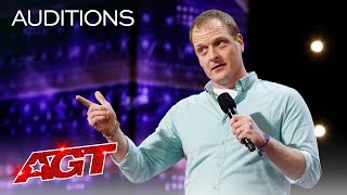 Comedian John Hastings Performs to an EMPTY Audience Hilarity Ensues  Americas Got Talent 2020 [upl. by Rinaldo93]