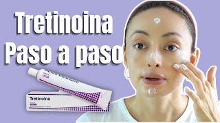 Rutina SIMPLE  EFECTIVA para las noches con TRETINOINA 🥰  Caro Montero [upl. by Aneekal]