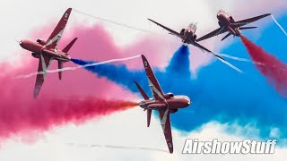 Red Arrows FULL performance in the USA [upl. by Adlihtam728]