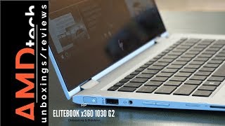 HP EliteBook x360 1030 G2 Unboxing amp Review A Great Convertible Laptop for Work and Play [upl. by Ollehto]