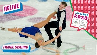 RELIVE  Figure Skating  Rhythm Dance  Ice Dance  Day 2  Lausanne 2020 [upl. by Woodberry]