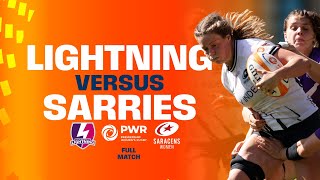 Loughborough Lightning vs Saracens Full Match  Allianz Premiership Womens Rugby [upl. by Notsur106]