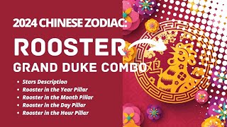 2024 CHINESE ZODIAC  ROOSTER SUB [upl. by Evante]