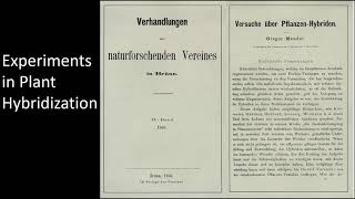 A brief history of the life and work of Gregor Mendel [upl. by Schriever395]