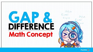 Learn the Gap and Difference Concept Fast  Practicle Math Made Easy 1 [upl. by Terrell]