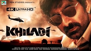 Khiladi  FULL MOVIE 4K HD FACTS  Ravi Teja  Arjun Sarja  Meenakshi Chaudhary  Ramesh verma [upl. by Enimrac411]