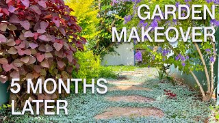 Garden Renovation  Complete Makeover  5 MONTHS LATER  UPDATE [upl. by Junna404]