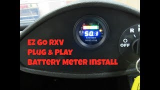 RXV Digital Plug and Play State of Charge Battery Meter Unboxing and Install [upl. by Knight238]