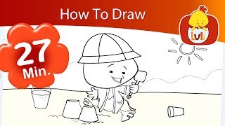 How To Draw  Luli TV Specials  Cartoon for Children  Luli TV [upl. by Ocramed]