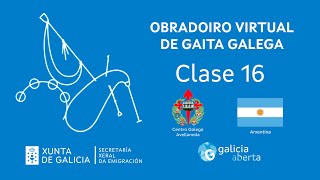 Obradoiro Virtual de Gaita Galega  Clase 16 [upl. by Elenaj733]