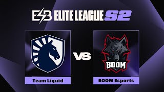 Team Liquid проти BOOM Esports  Elite League Season 2 [upl. by Sirehc]