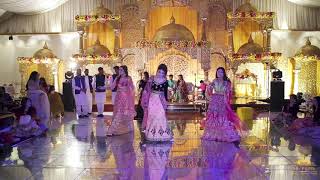 3 Peg  Pakistani Girls Dancing on Wedding [upl. by Akinor]