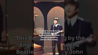 THIS BOY  THE BEATLES  Live at the Morecambe and Wise Show 1963 [upl. by Doowrehs]