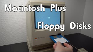 Create Macintosh Plus disks from downloaded disk images [upl. by Ydisac]