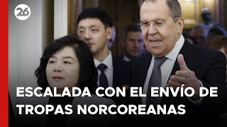 Presidente de Finlandia califica de escalada el envío de tropas norcoreanas a Rusia [upl. by Imnubulo]