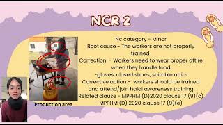 INDIVIDUAL PRESENTATION HALAL AUDITING HLC2573 NONCONFORMANCE [upl. by Eibmab]