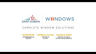 SaintGobain uPVC Windows [upl. by Llerut901]