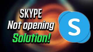 How to Fix Skype Not Opening on Windows 10 2025 Tutorial [upl. by Nylavad]