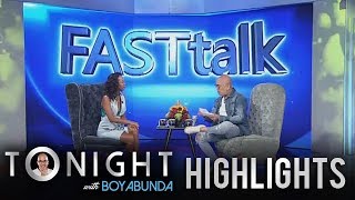 TWBA Fast Talk with Wilma Doesnt [upl. by Alleunamme192]