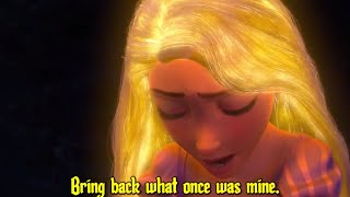 Tangled Mandy Moore  Healing Incantation  Official Disney Movie Clip 3D  Sing Along Words [upl. by Sherborne741]